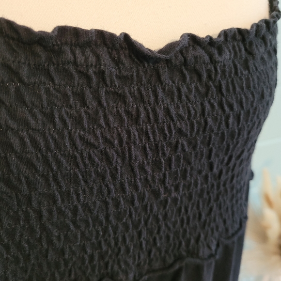 Johnny Was Los Angeles Black Embroidered Sundress Medium - Picture 2 of 6